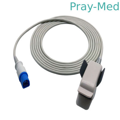 Sensor Spo2 reutilizable compatible con el chip PH 8 pin M1196A USA TE