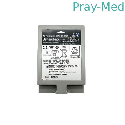 Batería original de litio-ion Nihon Kohden 10.8v 5400mah para Sb-950p