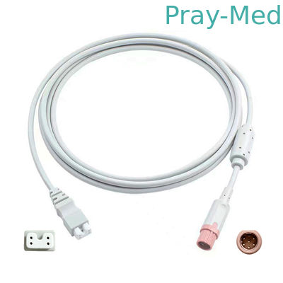 Babylog VN500 Cable de sensor de flujo compatible 8416600 1.9m Conector de 7 pines