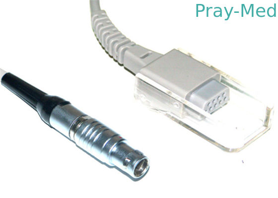 Diámetro compatible del cable del Pin 4.0m m del metal 6 del cable del adaptador Spo2 de Nonin 8604