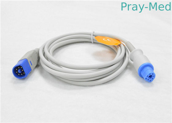 Cable adaptador HP M1941A Spo2 Durable TPU 3M Conector macho en forma de D de 8 pines