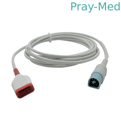 MP-12 SpO2 Cable de adaptador 2.4m Compatible PH M-asim 4083 RD conjunto