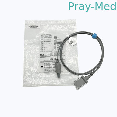 Cable de adaptador SpO2 original de 6 pines para el EDAN M3A iM6 01.13.210001