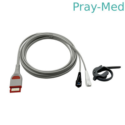 Cable SPO2 para el conector masi RAD-97 4253 Masi Rojo de 20 pines