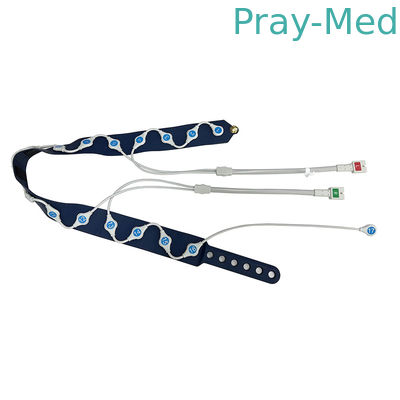 EIT Monitor Cable del paciente con correa de electrodos para PulmoVista 500 Drager S M L XL tamaño