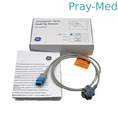 GE Reutilizable TruSignal Spo2 Sensor Pediátrico Suave TS-SP-D
