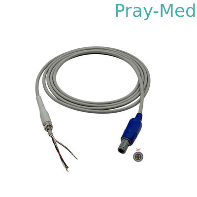 Edan ultrasonido fetal EE.UU. Transductor de reparación de cable 4pin 40 grados