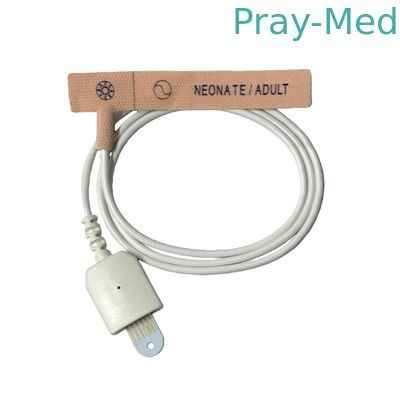 Lnop 6 pin sensor Spo2 desechable cable TPU de 0,9 metros de longitud