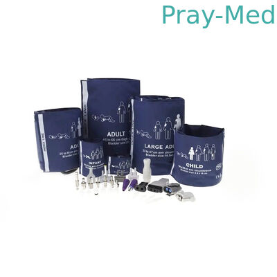 Puño no invasor de gran tamaño confiable de la presión arterial con el tubo largo de la vejiga los 20cm