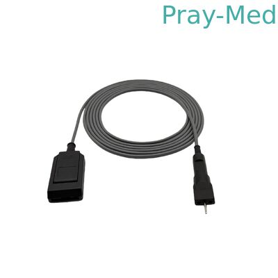 Cable de conexión de placa negativa de alta conductividad reutilizable de 3 metros de longitud para equipos electroquirúrgicos