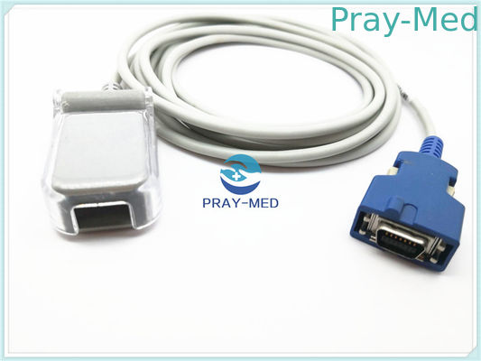 Covidien doc. - 10 chaqueta de la longitud TPU del cable los 7.2ft del adaptador Spo2