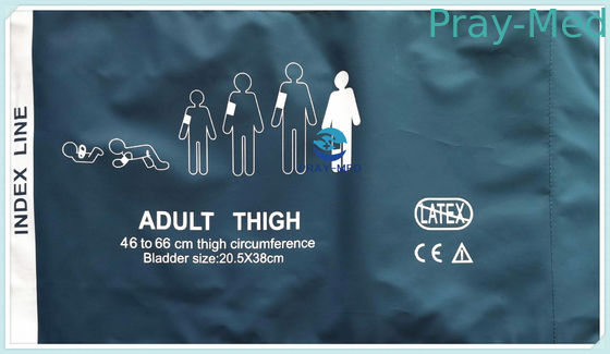 Puño no invasor adulto de la presión arterial del muslo longitud del tubo de la talla 20cm de 42 - de los 54cm