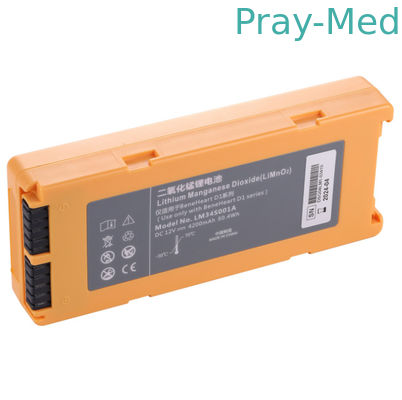 copia de seguridad de batería del equipamiento médico 12v, batería médica para los dispositivos D1 LM34S001A de Mindray
