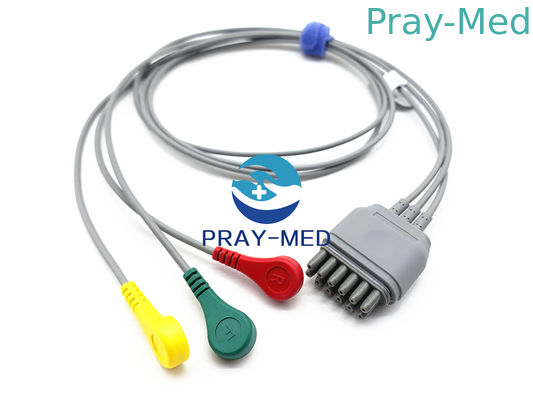 ventaja Ecg Holter Cable For Telemetry Transmitter IT20/IT20ES del 102cm Edan 3