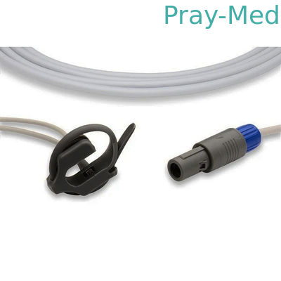 El Pin 3M de los sensores 5 de Gray Neonate Reusable Spo 2 directo conecta la chaqueta de TPU