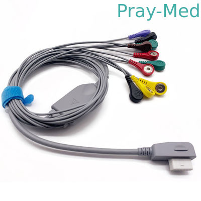 10 cable de la ventaja de la ventaja 13pin ECG compatible con CT 083S CT 086S