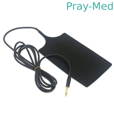 accesorios del equipo de Electrosurgical de la placa del electrodo del enchufe de 6.3m m