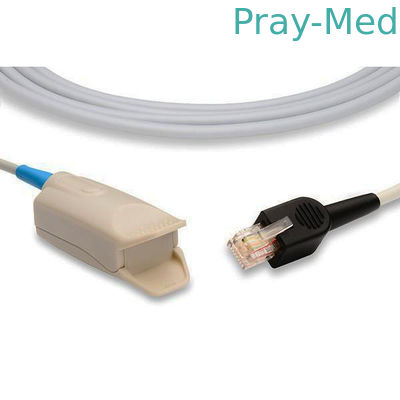 Punta de prueba del sensor de Palco Spo2, longitud de cable suave de 3M de la punta de prueba del finger extremidad/Spo2