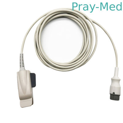 Sensor adulto del sensor TPU 3M 6 Pin Spo 2 del clip Spo2 del finger de Zoncare/Hwatime