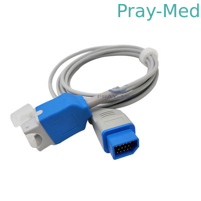 Cable los 2.4m del adaptador de Nihon Kohden Spo2 14 chaqueta del Pin JL-900P TPU