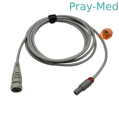Varón 5 Pin Invasive Blood Pressure Cable de IBP al transductor del argón