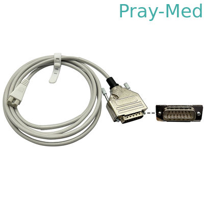Cable del sensor de flujo del ventilador del recién nacido para Drager Babylog 8000 3M con color blanco gris
